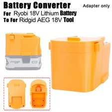 NEW For Ryobi 18V Lithium-Ion Battery For Ridgid 18V Power Tools Battery Adapter