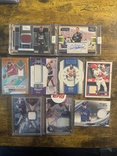 9- Card Lot Auto Autograph Rc Rookie Game Used Memorabilia Jersey Relic Patch #d