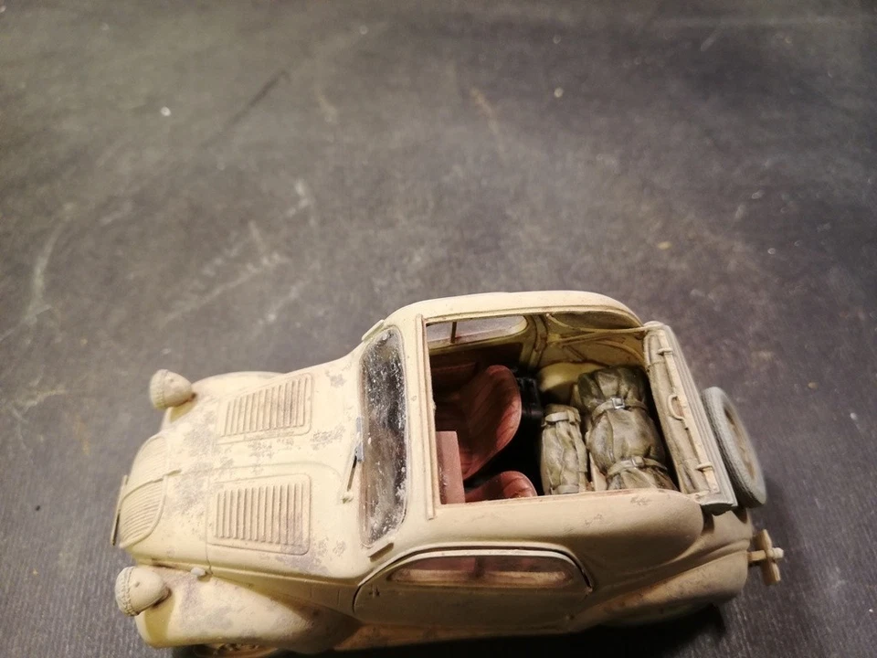 1/35 Built WWII Italian Fiat Topolino North Africa  (resin Kit ModelVictoria) - Immagine 4 di 4