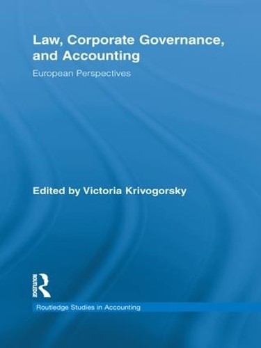 Law, Corporate Governance and Accounting - 9781138959675