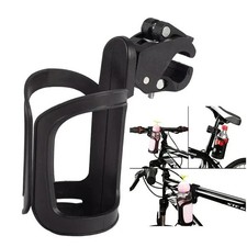 Beverage Cup Holder Universal For Wheelchair Walker Rollator Bike Stroller Black