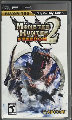 Monster Hunter Freedom 2 (Favorites) PSP (Brand New Factory Sealed US Version) S