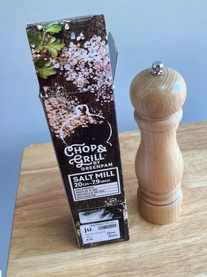 Chop and Grill von Greenpan 20cm verstellbare Salzmühle