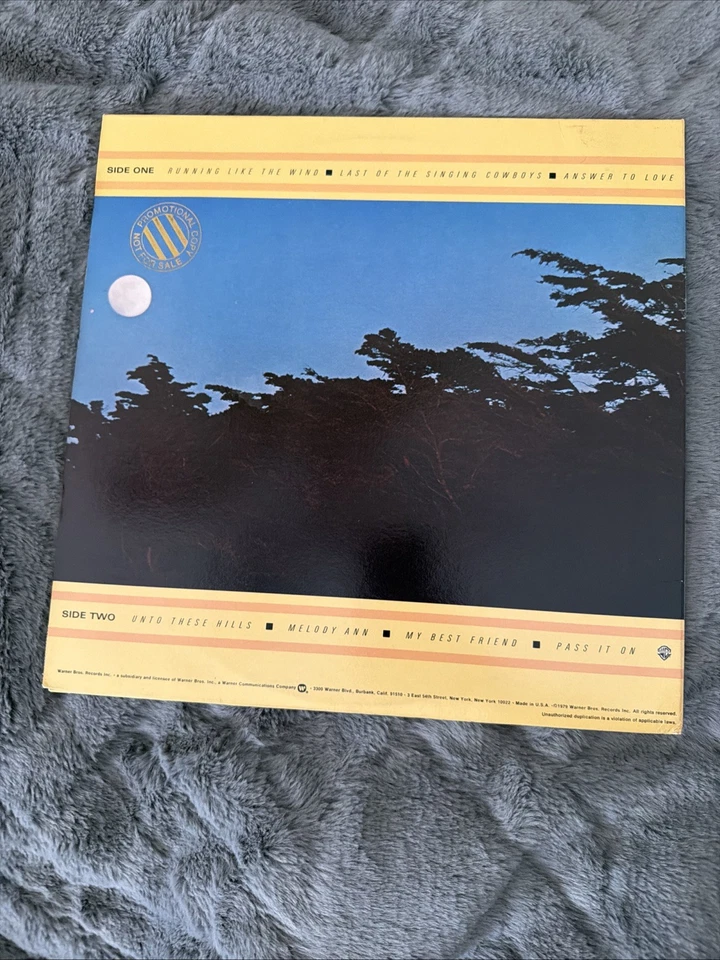 The Marshall Tucker Band Running Like the Wind UK LP K56621 Southern Rock - Imagem 2 de 4