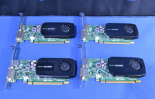 Lot of 4 Nvidia Quadro K600 1GB DDR3 VRAM J031206