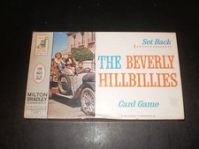THE BEVERLY HILLBILLIES CARD GAME MILTON BRADLEY 1963 EXCELLENT VINTAGE COND.