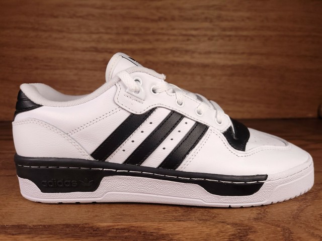 Adidas Rivalry Low Cloud White/Cloud White-Core Black - EG8062 | Sneaker  District