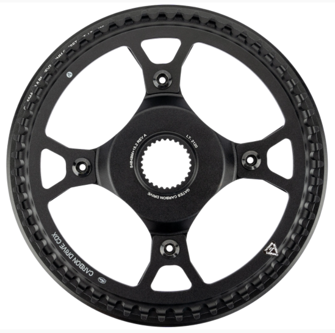 Gates Carbon Drive Vordere Riemenscheibe Gates Spidereinheit Carbon Drive CDX 104mm 55 Zähne Für Bosch Gen 4 Rohloff | Sonstige | Zubehör Gates Carbon Drive Cdx
