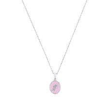 Prinzessin Lillifee Kids Necklace Silver Enamel Pink Girls 2038745