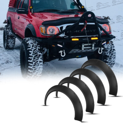 4.5'' Fender Flares Durable Extra Wide Wheel Arches For Toyota Tacoma 1995-2004