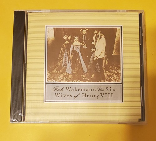 The Six Wives of Henry VIII - Rick Wakeman - 1990 A&M CD - new sealed  - Foto 1 di 2