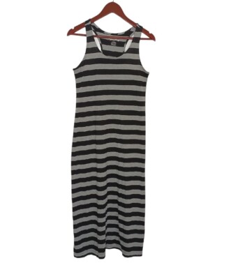 Just Love RacerBack Tank Maxi Dress Striped | eBay