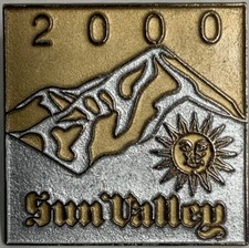 2000 Sun Valley Collectible 1" Pin Pinback OldGnuCom