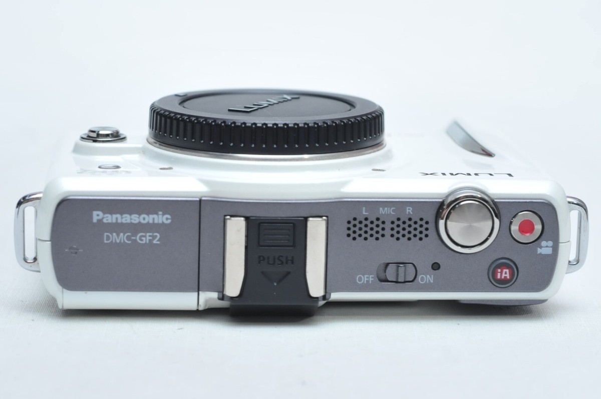 Panasonic Lumix DMC-GF2 12 MP MFT M43 Digital Camera Body