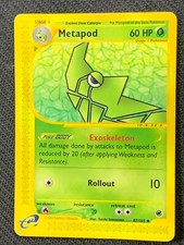 Metapod 87/165 Uncommon Expedition Base Set NonHolo Pokemon Card 2002 on eBay