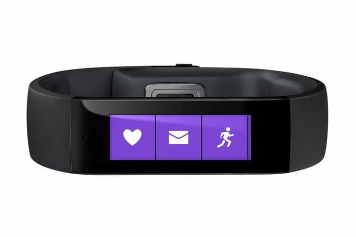 NEW Microsoft Band One Medium Smart Watch Sports Heartrate Email Weather Fitness - Image 2 of 4