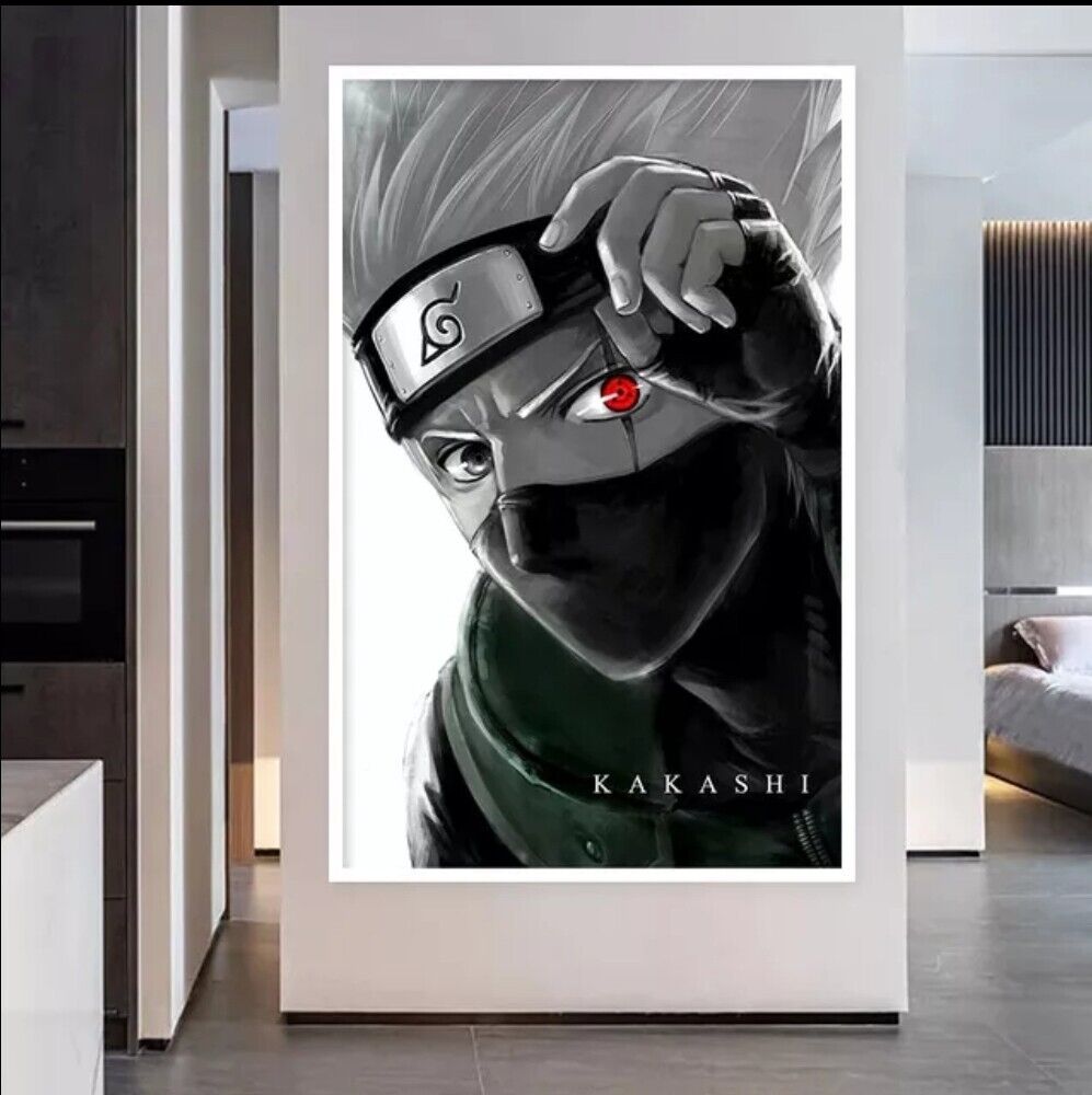 Kakashi Hatake Naruto Drawings Kakashi Hatake Anime Art Poster Decorative  Painting Canvas Wall Art Living Room Posters Bedroom Painting  20×30inch(50×75cm) : : Home