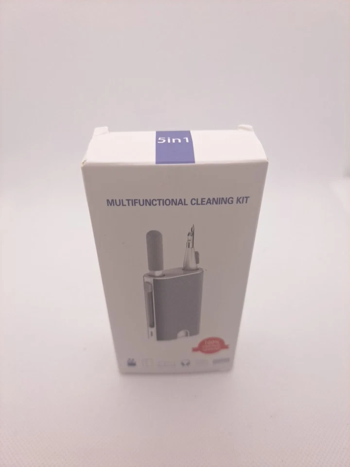 Multifunctional Computer Keyboard Cleaner Brush Kit  Dust Removal Set 3  - Image 3 of 4