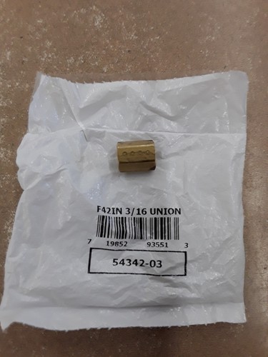 3/16 Inverted Flare Union Fitting 54342-03 - Bild 2 von 2