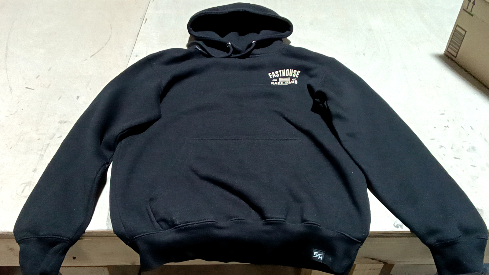 FASTHOUSE 37030009 HQ CLUB PULLOVER BLACK MED