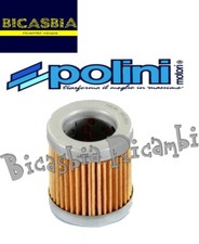 10071 - FILTRO OLIO IN CARTA POLINI PIAGGIO 125 VESPA ET4 - APRILIA HABANA 125