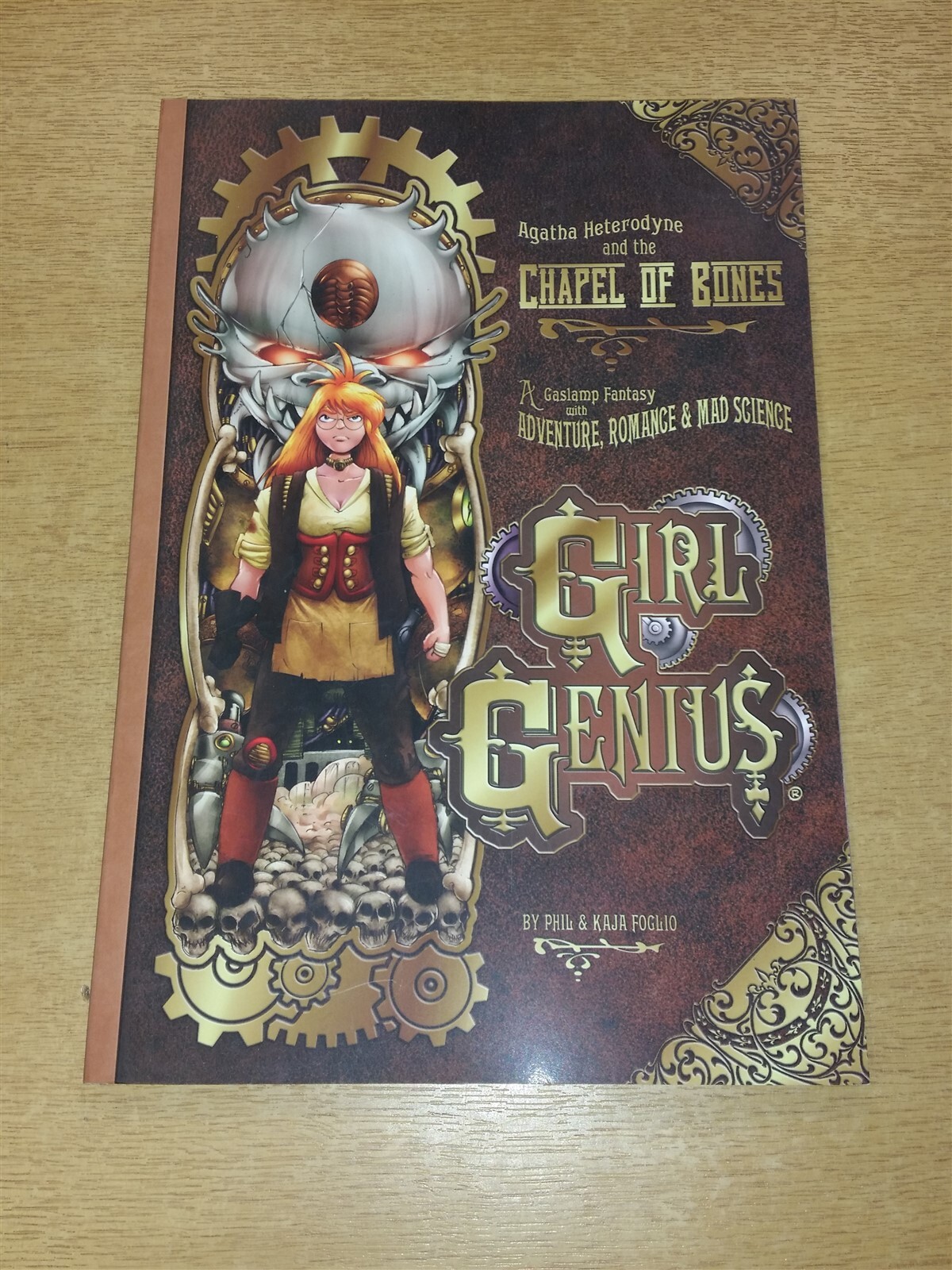 GIRL GENIUS BOOK 8 AGATHA HETERODYNE PHIL KAJA FOGLIO AIRSHIP TPB (PAPERBACK)