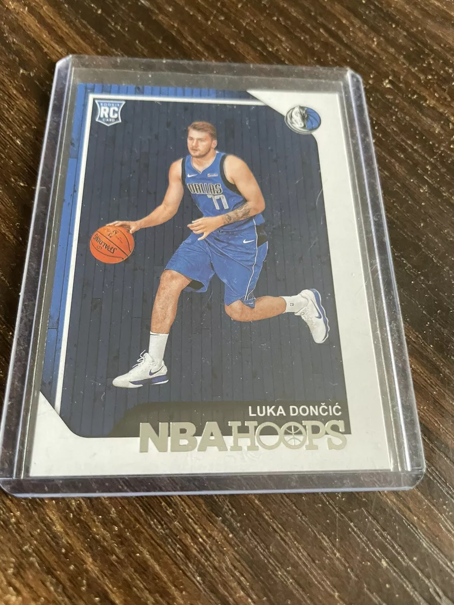 2018-19 Panini NBA Hoops Luka Doncic Rookie Dallas Mavericks #268
