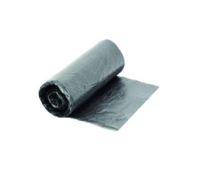 1000 Müllbeutel 30 L Liter HDPE Grau, stark 6,5µ Abfallbeutel Müllsäcke Mülltüte