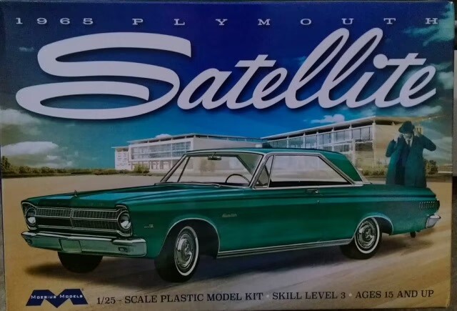 Moebius Models 1215 1:25th scale 1965 Plymouth Satellite