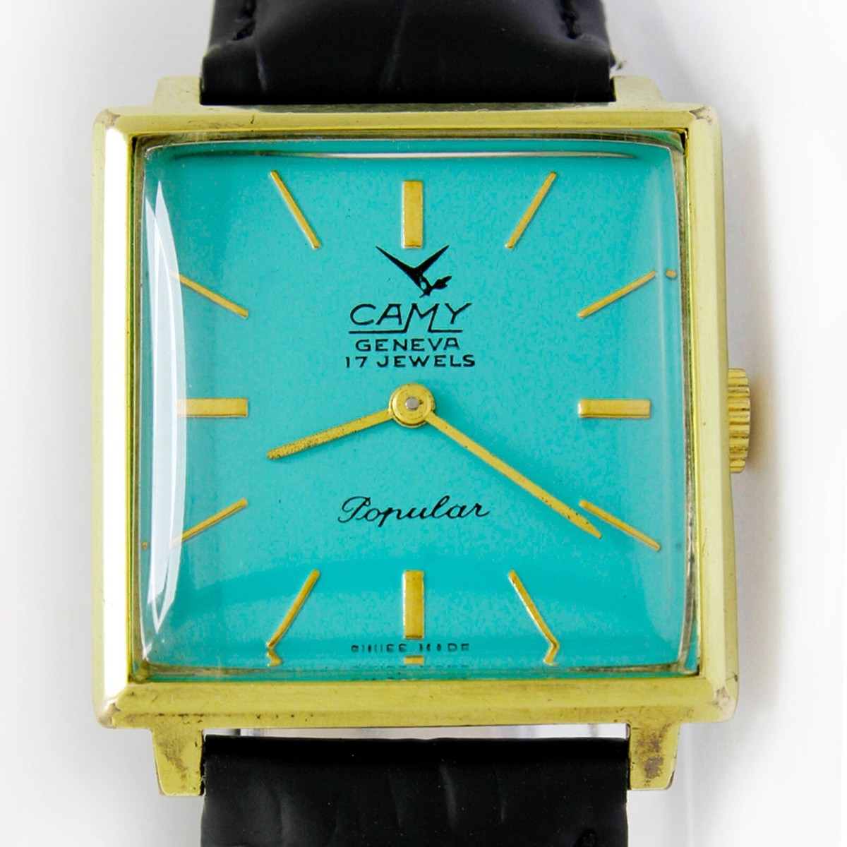 CAMY Genève Popular Manual Winding Gold Plated Steel Ladies Watch