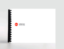 Leica SL2 Instruction Manual