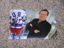 1980 TEAM USA Hockey MIKE ERUZIONE Signed 4x6 Photo AUTOGRAPH 1N