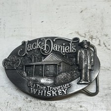 QE07112  VINTAGE 1989  JACK DANIEL'S OLD TIME TENNESSEE WHISKEY  BUCKLE