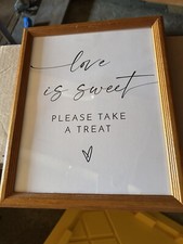 Love Is Sweet Photo Frame