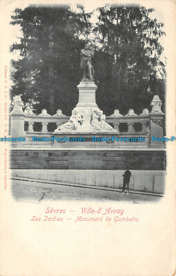 R110579 Severs. Ville d Avray. Les Jardies. Monument de Gambetta. B. Hopkins