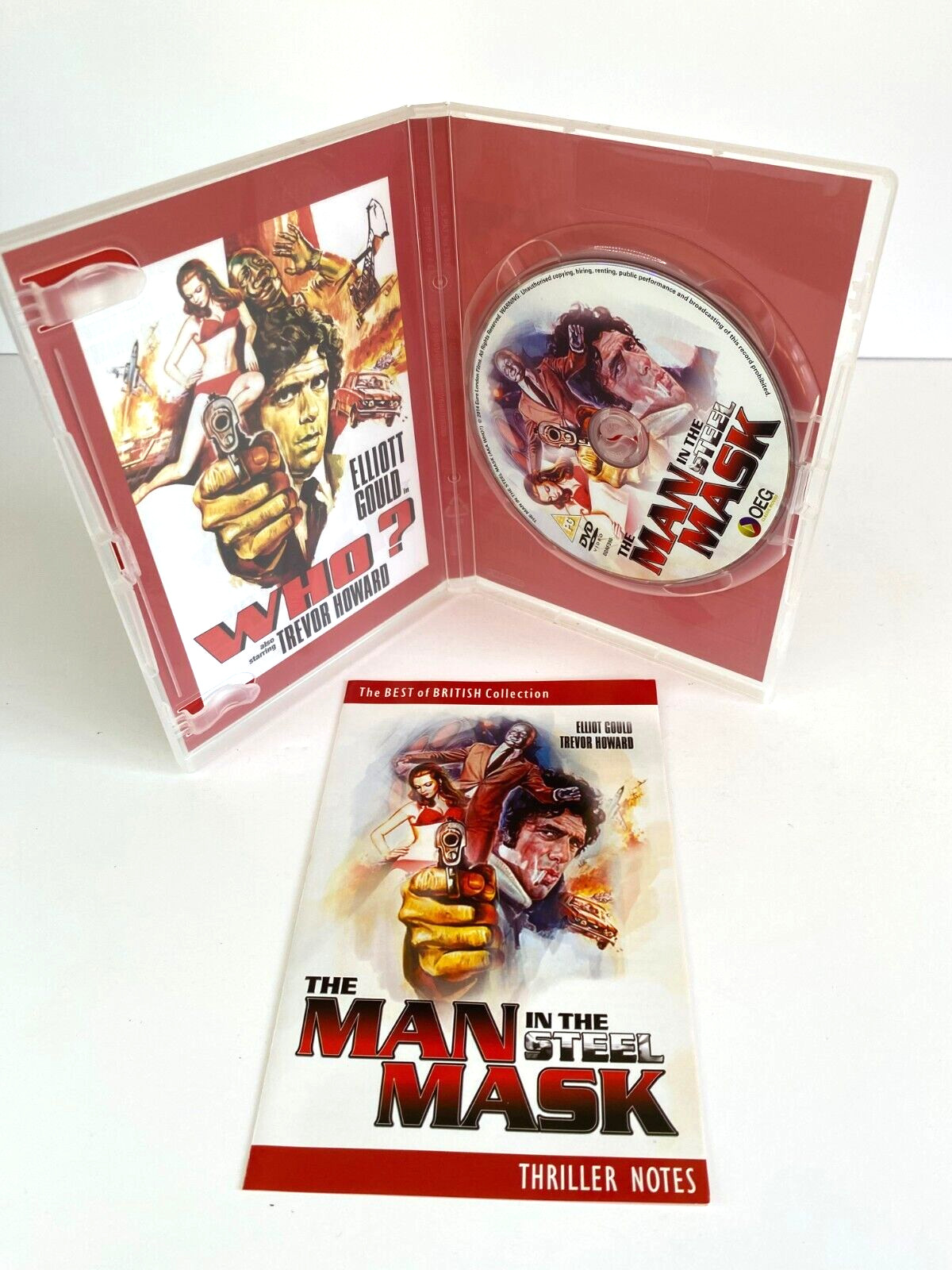 The Man In The Steel Mask (DVD) 1975   Trevor Howard, Elliott Gould