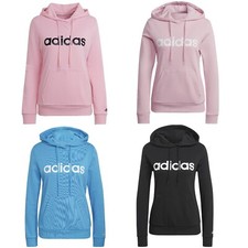 adidas Kapuzenpullover Pullover mit Kapuze Sweater Damen Essentials Logo Hoodie