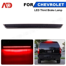 Center High Mount Smoked LED Third Brake Light For 2007-2014 GMC Yukon XL 1500