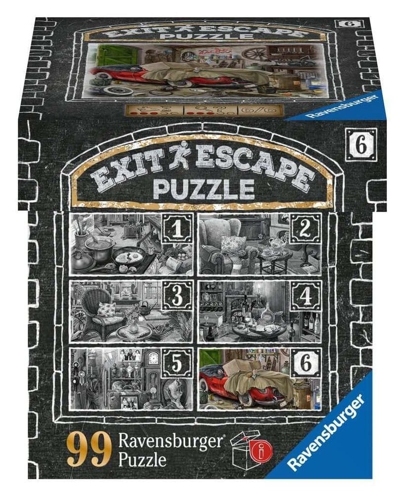Thumbnail - Ravensburger Gutshaus Garage Puzzles