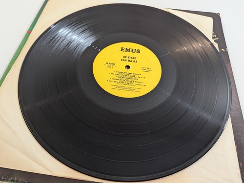 Lot of 2 Sha Na Na Hot Sox / On Stage Vinyl LP Records 1970's Rock 'n Roll - Imagen 8 de 17