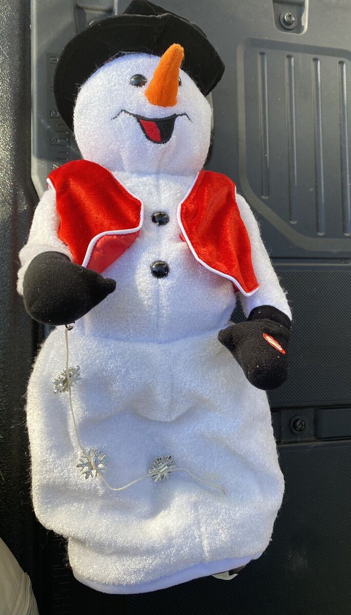 Gemmy Animated Snow Miser Snowman Hip Swinger Works SEE Gemmy Animated Snow Miser Snowman Hip Swinger Works SEE