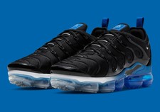 black blue vapormax plus