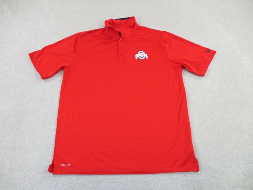 Ohio State Buckeyes Polo Shirt Adult 