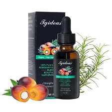 Tgideas Batana Rosemary Hair Growth Oil - Organic Jojoba Argan Scalp Oil for ...