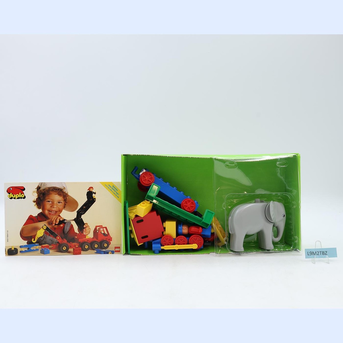 2733 Push & Go Express Train Preschool Building Set 12 pc 1994