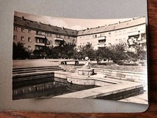 AK Lauchhammer DDR Kunst Architektur Wohnen Brunne Spielplatz  Finsterwalde