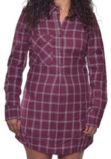 Quiksilver Womens $78 Curcuits Plaid Button U...