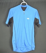 LOUIS GARNEAU Cycling Jersey Men's Medium Blue w/black Trim