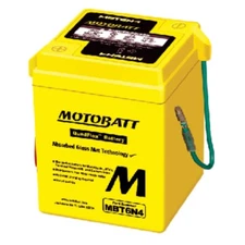 Motobatt MBT6N4 Replaces Yuasa 6N42A 6N42A3 6N42A4 6N42A5 6N42A6 6N42A8