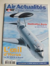 Air Actualites Magazin Juillet 2003: L'oeil d'Horus, Destination Bunia etc